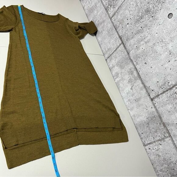 eileen Fisher Shift Dress 100% Merino Wool Dress Sweater - Picture 8 of 9